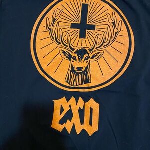 Black and Orange EXO tee